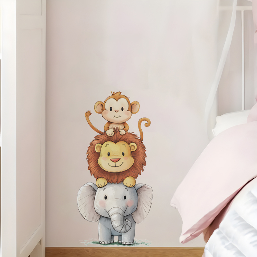 Baby Nursery Stickers - Urocze naklejki ścienne z motywem leśnych