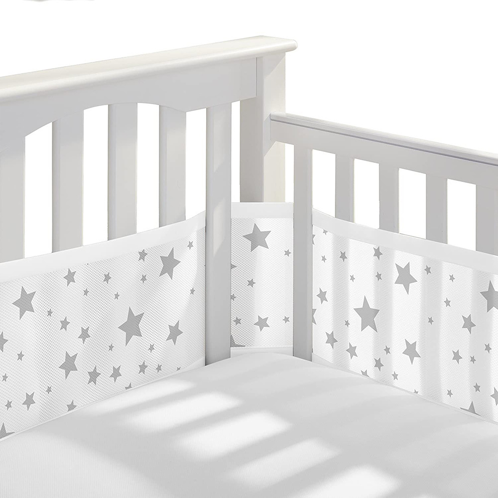 Baby Nursery Glider - Oddychający ochraniacz do łóżeczka niemowlęcego, wyposażenie