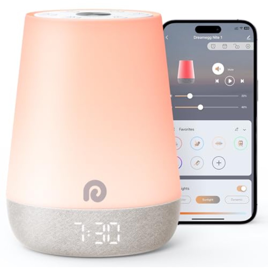 Sound Sleep Trainer Clock - Maszyna dźwięków dla niemowląt - Maszyna