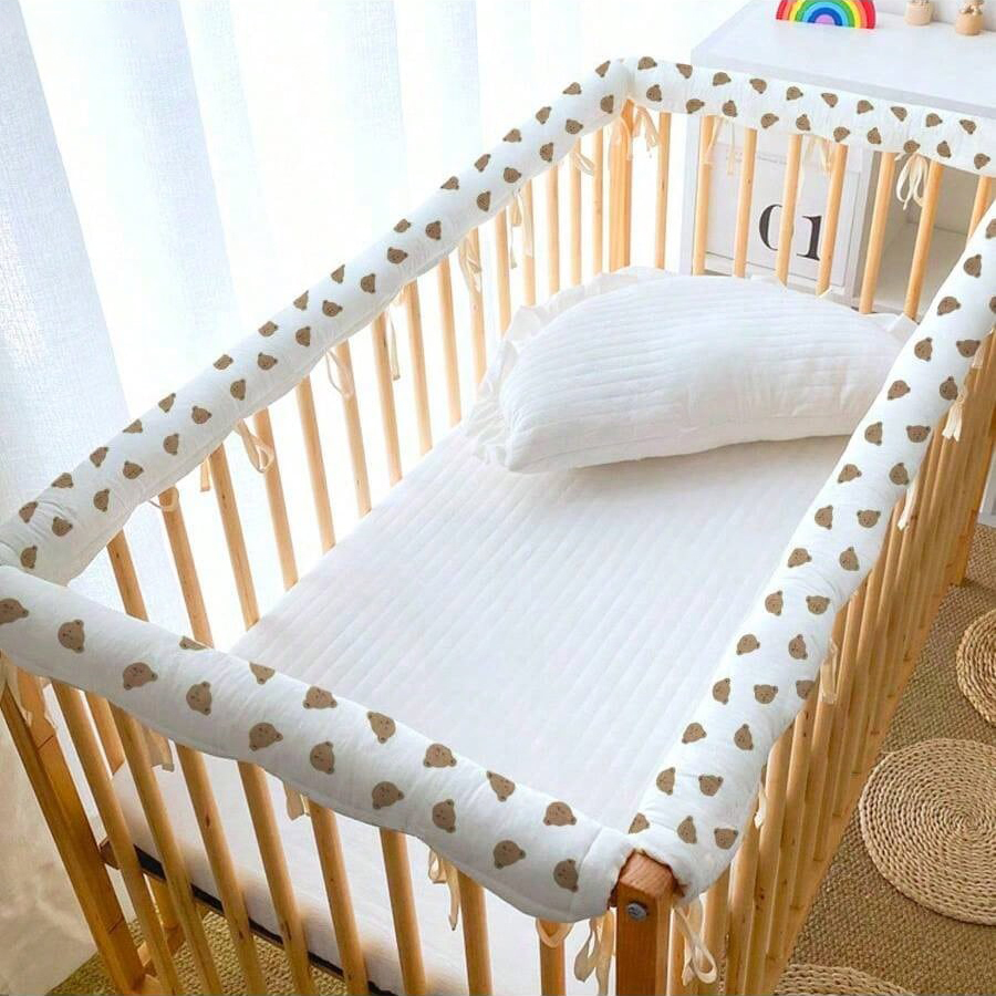 Baby Nursery Glider - 3 szt. Ochraniacze na łóżeczko dziecięce,