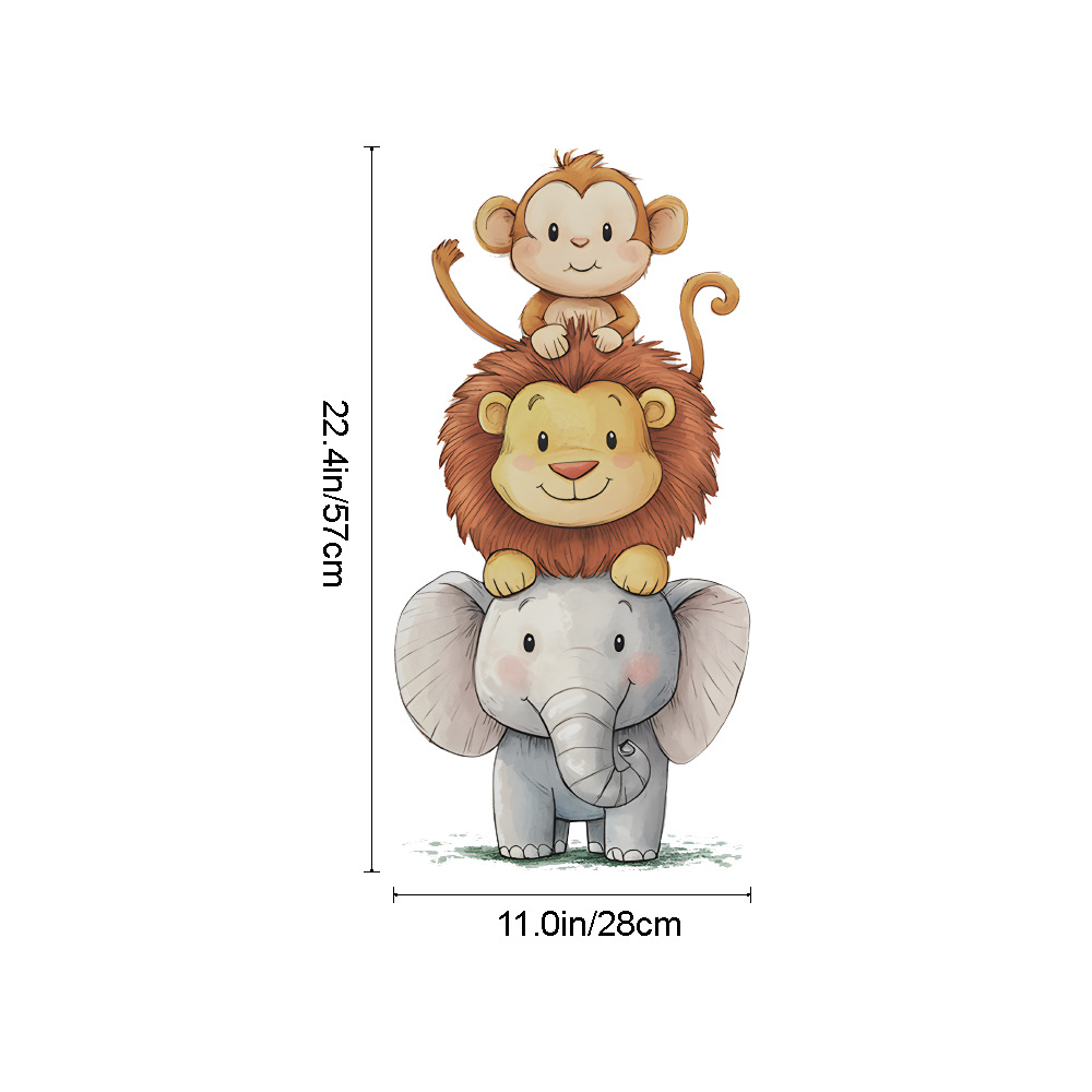 Urocze naklejki ścienne z moty – Baby Nursery Stickers recenzja i cena
