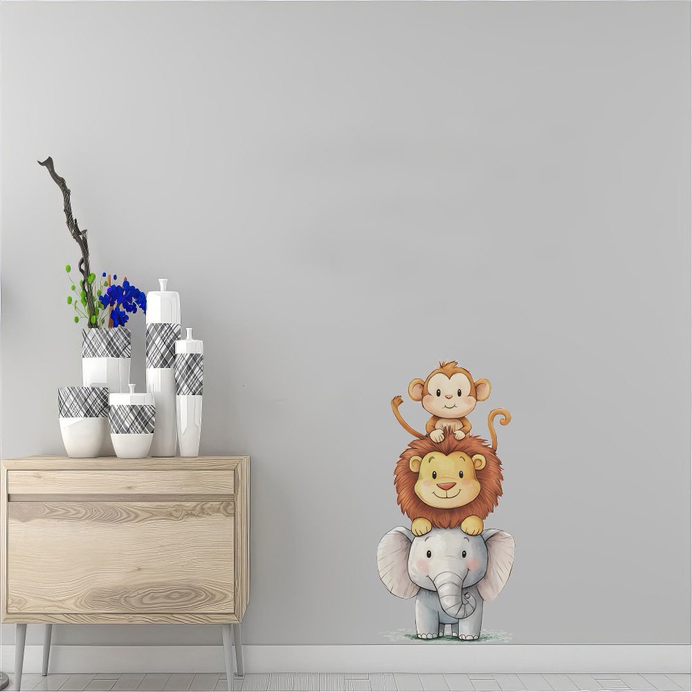 Urocze naklejki ścienne z moty – Baby Nursery Stickers recenzja i cena
