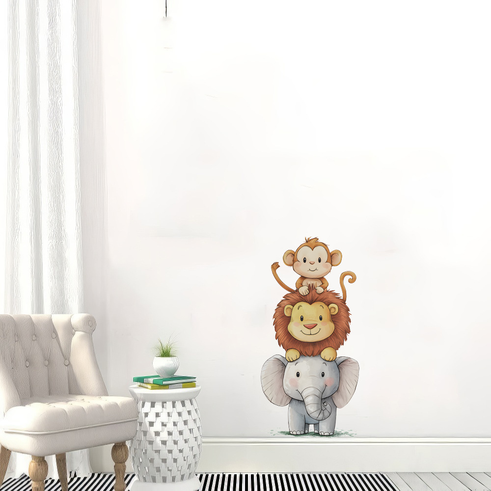 Urocze naklejki ścienne z moty – Baby Nursery Stickers recenzja i cena