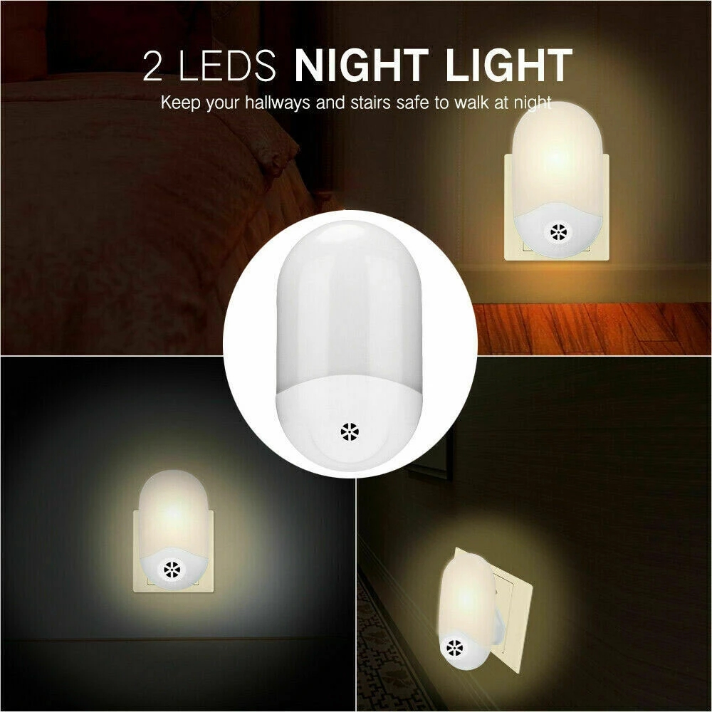 Lampki nocne LED, automatyczny – Baby Nursery Light recenzja i cena