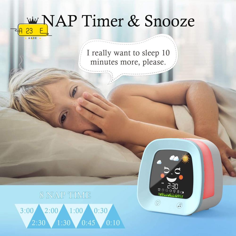 A23E-1 Zestaw budzika dla dzie – Sound Sleep Trainer Clock recenzja i cena