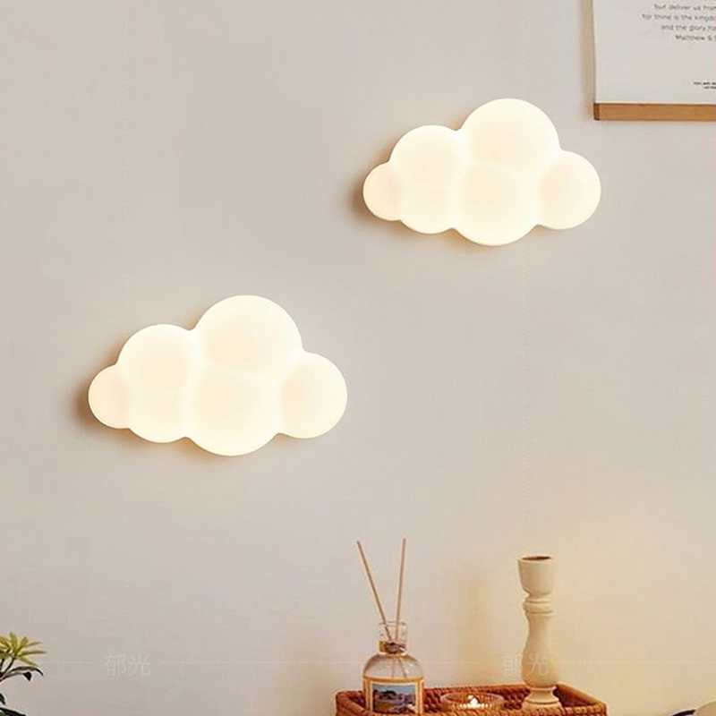 Biała chmura Kinkiety do pokoj – Baby Nursery Light recenzja i cena