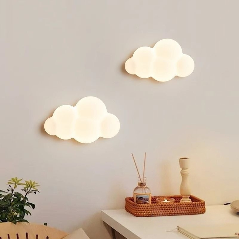 Białe lampki ścienne w kształc – Baby Nursery Light recenzja i cena