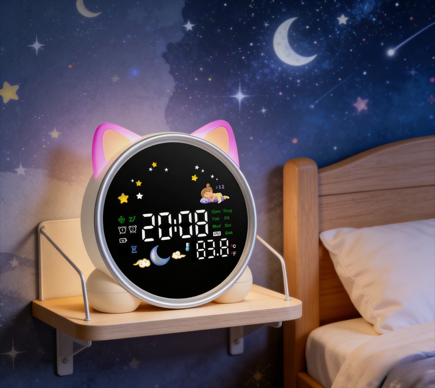 Budzik dla dzieci, trener snu, – Sound Sleep Trainer Clock recenzja i cena