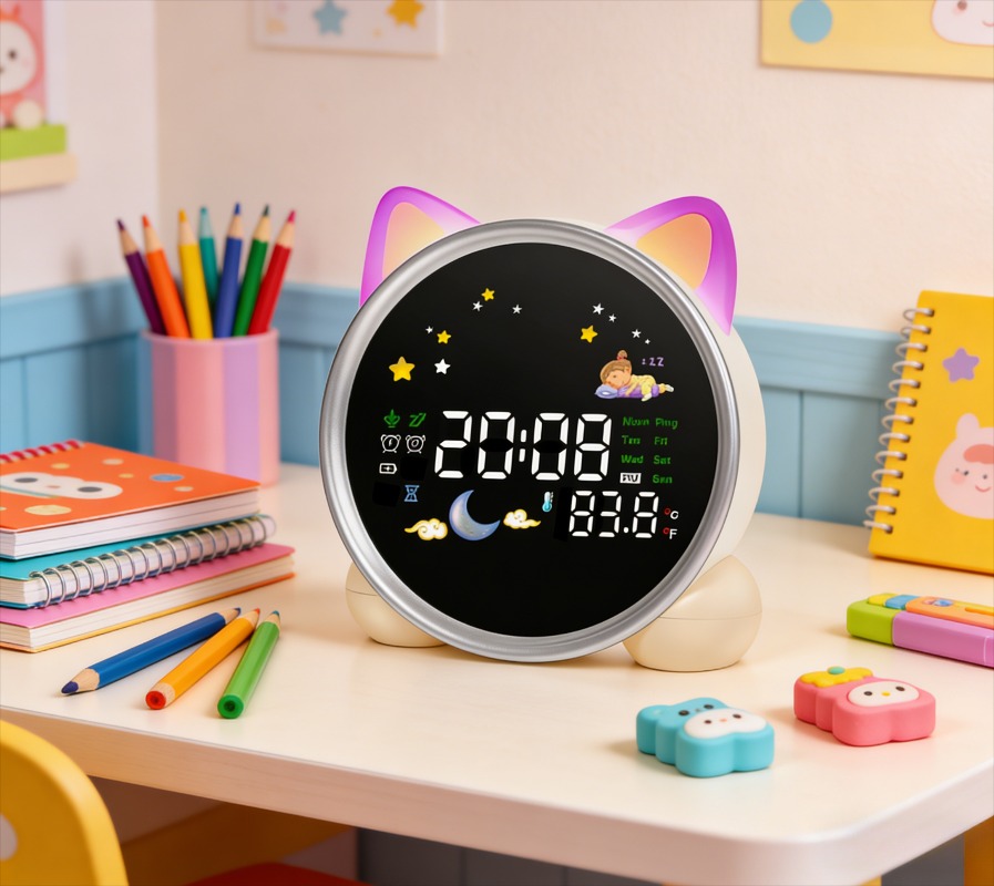 Budzik dla dzieci, trener snu, – Sound Sleep Trainer Clock recenzja i cena