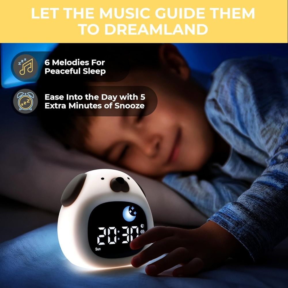 Nowy jasny budzik z funkcją tr – Sound Sleep Trainer Clock recenzja i cena