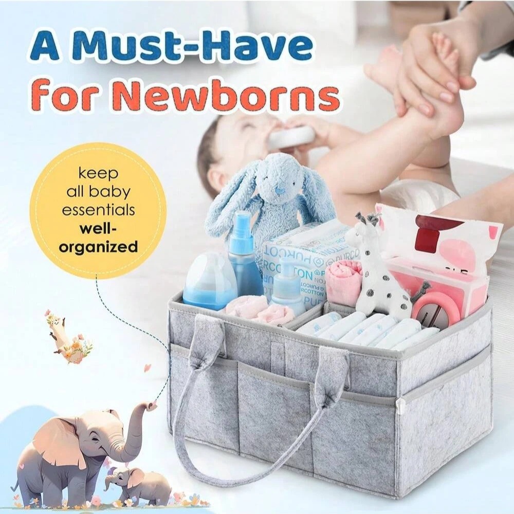 Organizer na pieluchy dla niem – Baby Nursery Gender Neutral recenzja i cena