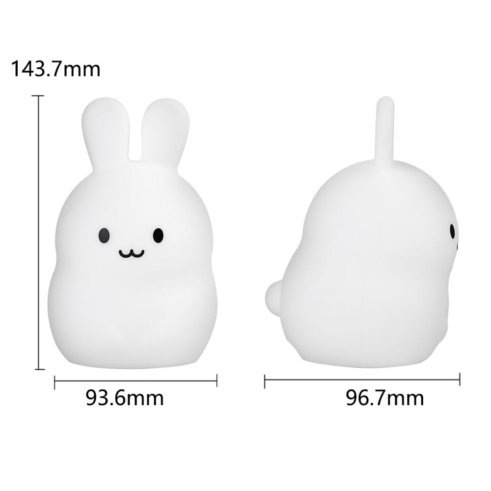 Czujnik dotykowy Królik Lampka – Baby Nursery Light recenzja i cena