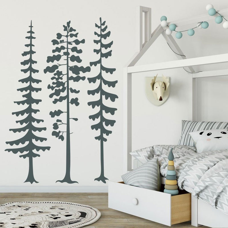 Minimalistyczna naklejka ścien – Baby Nursery Tree recenzja i cena