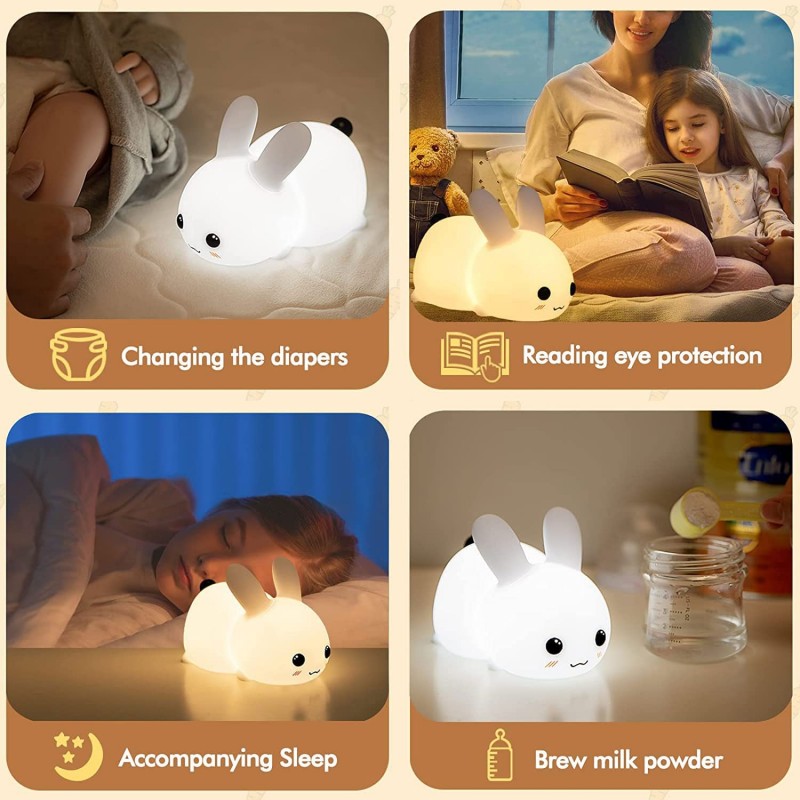 Zdalnie sterowana lampka nocna – Baby Nursery Light recenzja i cena