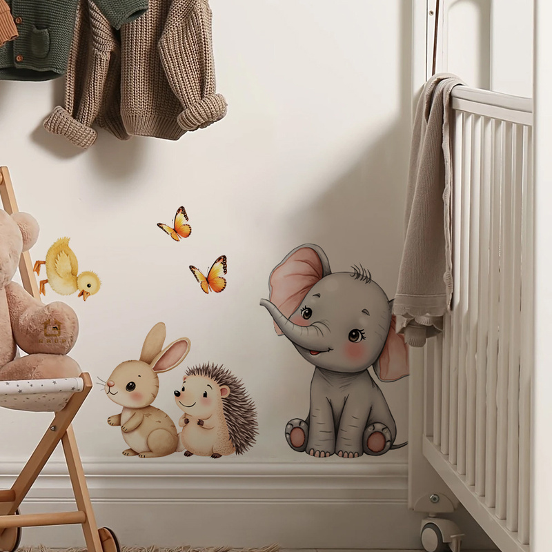 Naklejka ścienna z kreskówkowy – Baby Nursery Stickers recenzja i cena
