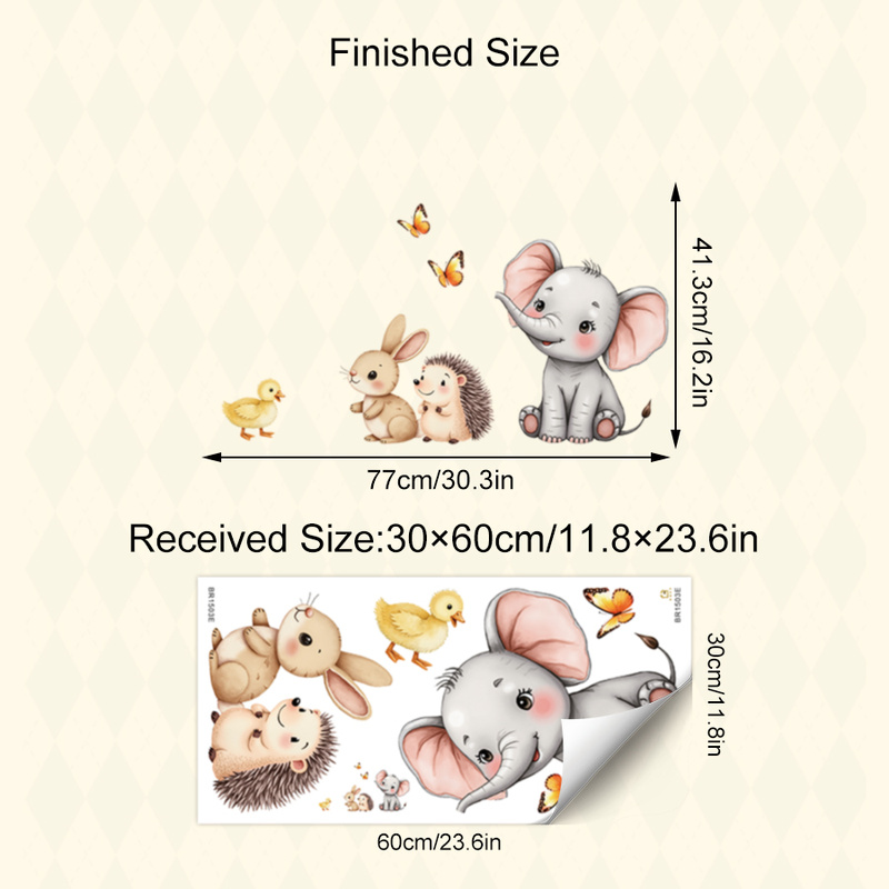 Naklejka ścienna z kreskówkowy – Baby Nursery Stickers recenzja i cena