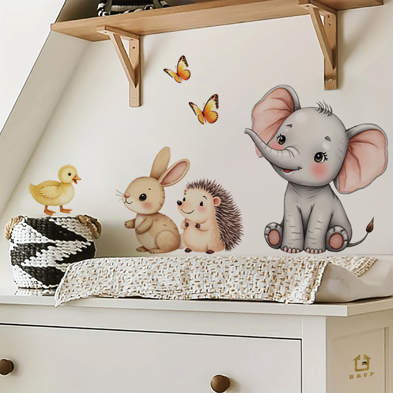 Naklejka ścienna z kreskówkowy – Baby Nursery Stickers recenzja i cena