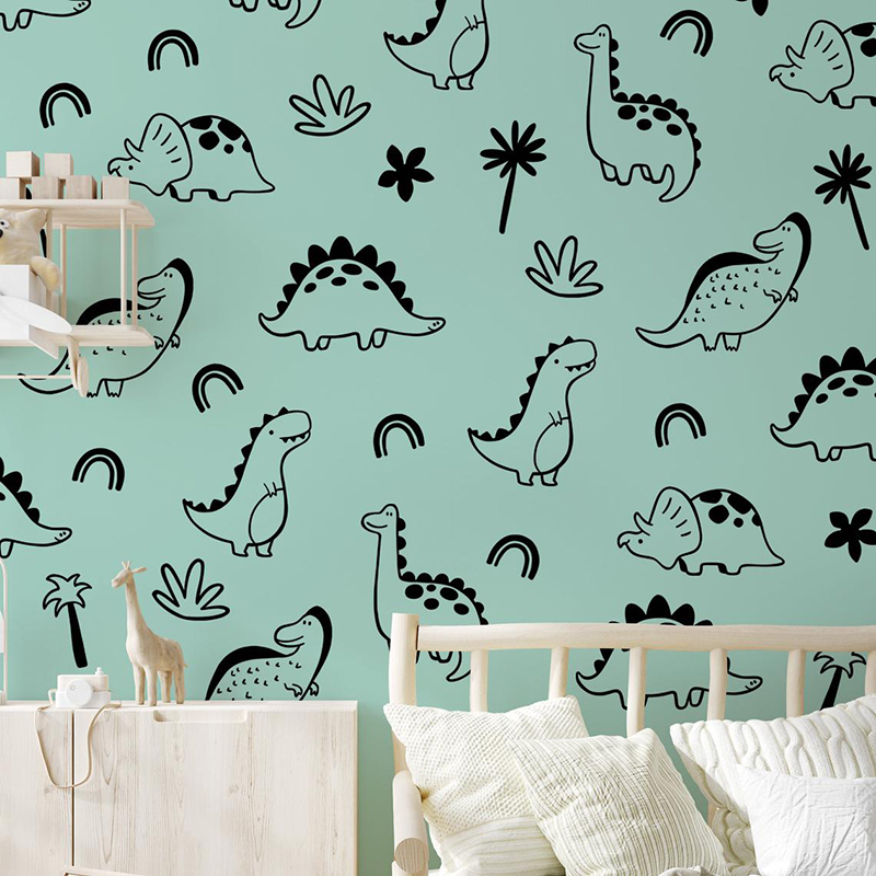 Geometryczne drzewo dinozaura  – Baby Nursery Tree recenzja i cena