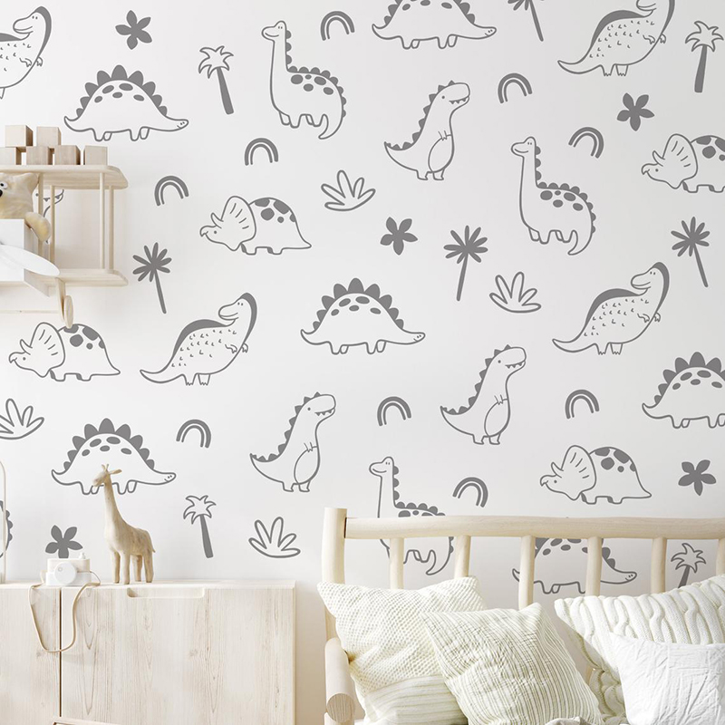 Geometryczne drzewo dinozaura  – Baby Nursery Tree recenzja i cena