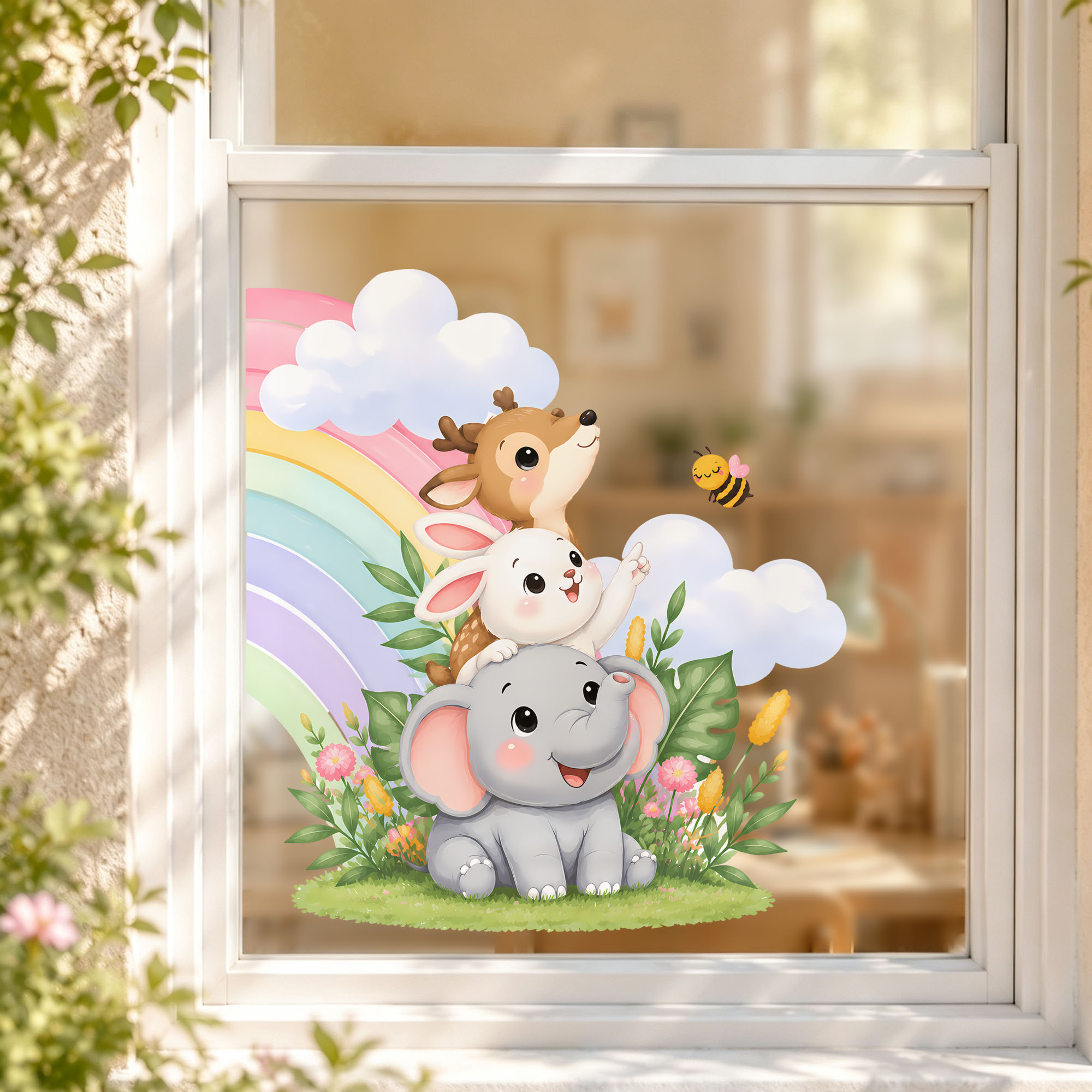 Urocza folia okienna z motywem – Baby Nursery Stickers recenzja i cena