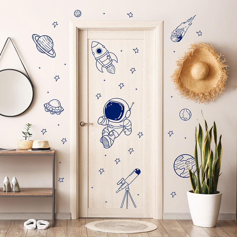 Naklejka ścienna Cartoon Unive – Baby Nursery Stickers recenzja i cena