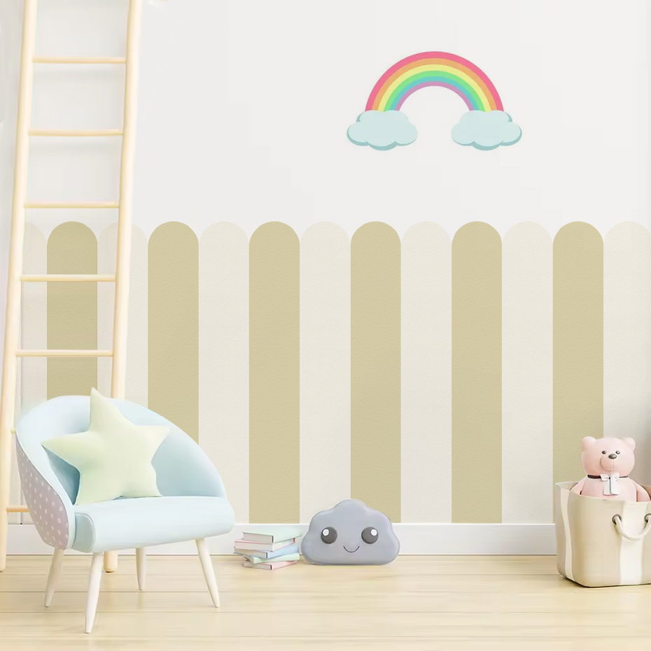 Wielokolorowa pionowa tapeta w – Baby Nursery Stickers recenzja i cena
